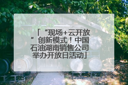 “现场+云开放”创新模式！中国石油湖南销售公司举办开放日活动