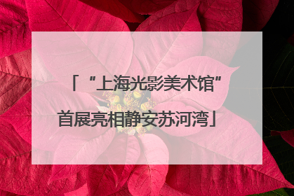 “上海光影美术馆”首展亮相静安苏河湾