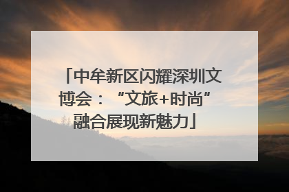 中牟新区闪耀深圳文博会：“文旅+时尚”融合展现新魅力
