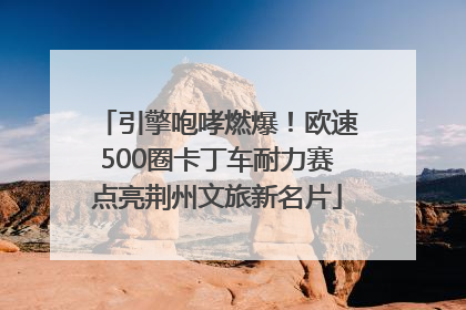 引擎咆哮燃爆！欧速500圈卡丁车耐力赛点亮荆州文旅新名片