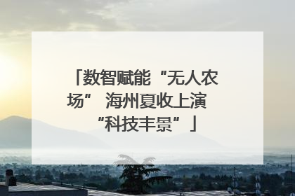 数智赋能“无人农场” 海州夏收上演“科技丰景”