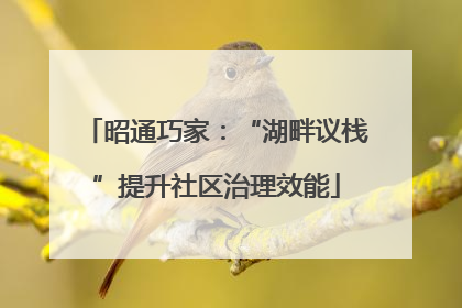 昭通巧家：“湖畔议栈”提升社区治理效能