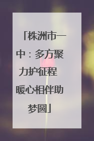 株洲市一中：多方聚力护征程 暖心相伴助梦圆