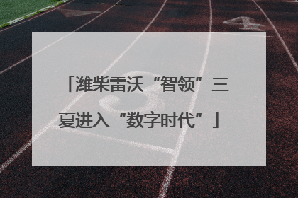 潍柴雷沃“智领”三夏进入“数字时代”