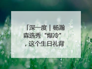 深一度｜杨瀚森选秀“爆冷”，这个生日礼背后不简单