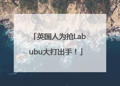 英国人为抢Labubu大打出手！